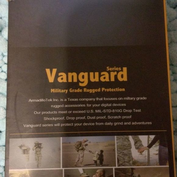 NWT Casebourne Vanguard Series VSeries S21 FE Red Military Grade Protection - Picture 3 of 7